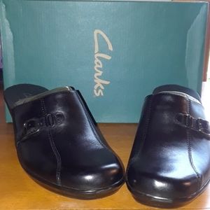 Clark's black shoes